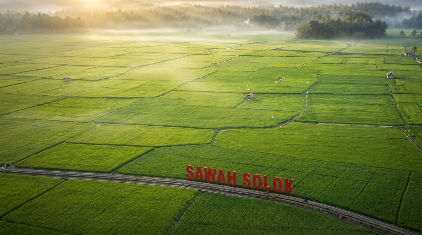 Hamparan Sawah Solok
