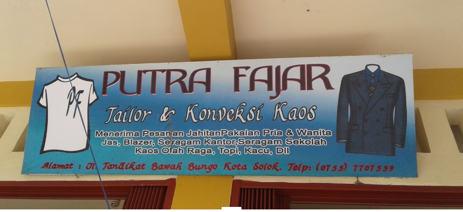 Putra Fajar Tailor dan Konveksi Kaos